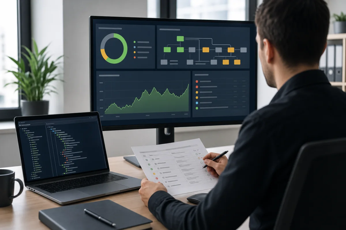Technische Website-Prüfung mit Crawl-Status und Performance-Daten